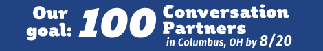 Join us! We are looking for 100 conversation partners by August 15!